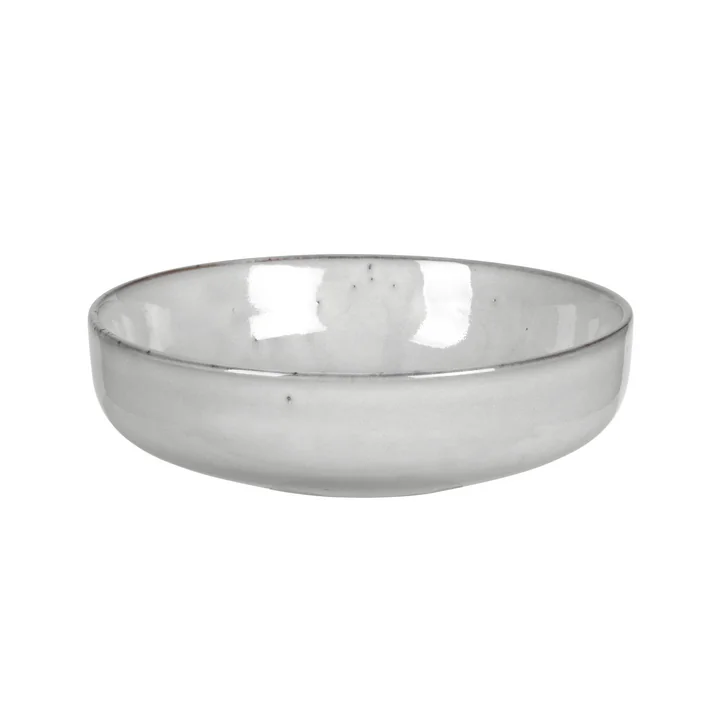 Nordic bowl deep, Ø 17 x H 5 cm, sand by Broste Copenhagen