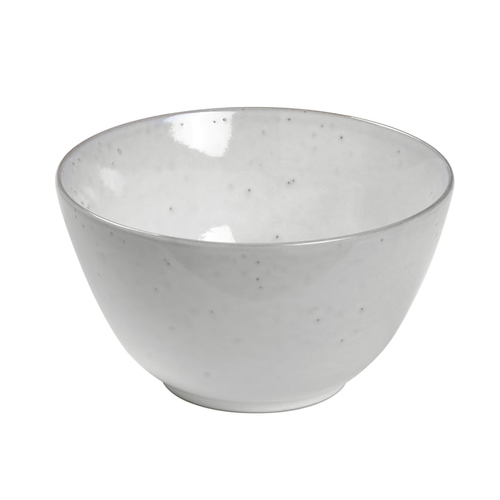 Nordic bowl, Ø 20 x H 11 cm, sand by Broste Copenhagen