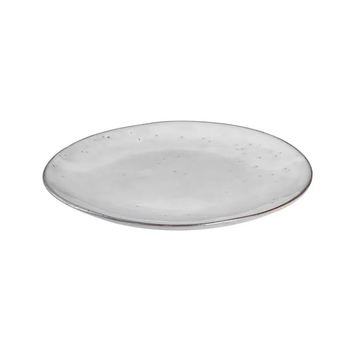 Nordic dinner plate, Ø 26 x H 2.5 cm, sand by Broste Copenhagen