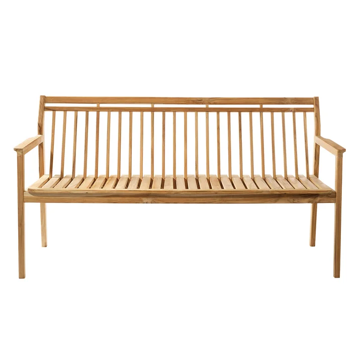 M11 garden bench 63.5 x 162 cm from FDB Møbler in teak