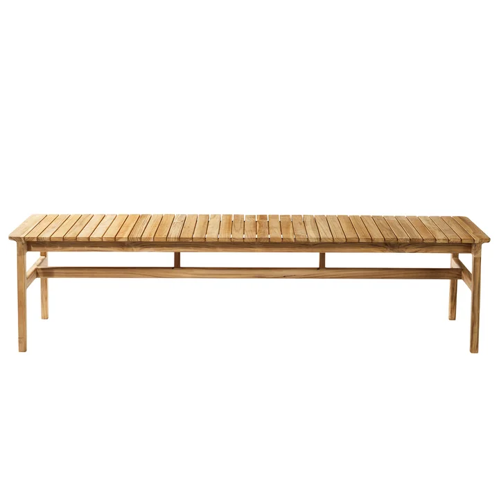 M10 garden bench 50 x 185.5 cm from FDB Møbler in teak