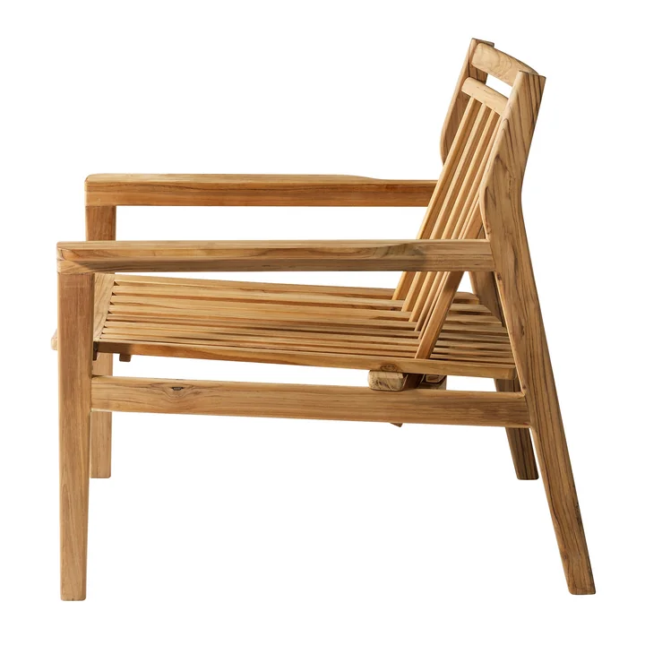 M6 Garden lounge chair from FDB Møbler in teak