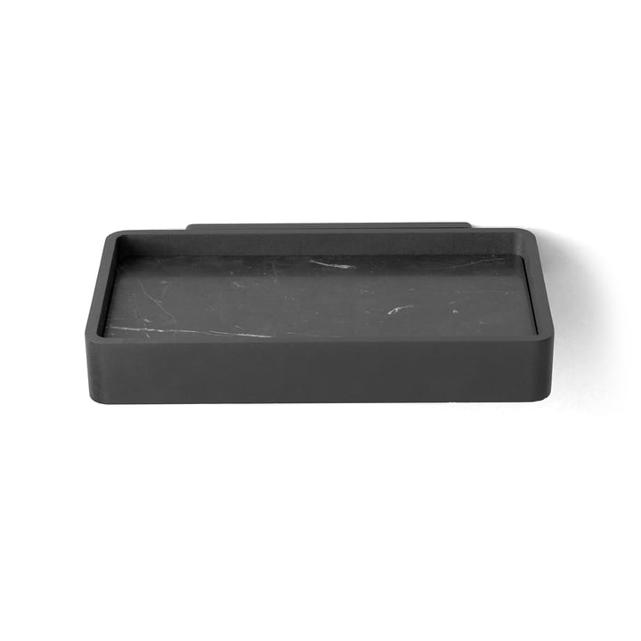 Bath Shower tray from Audo in marble / black