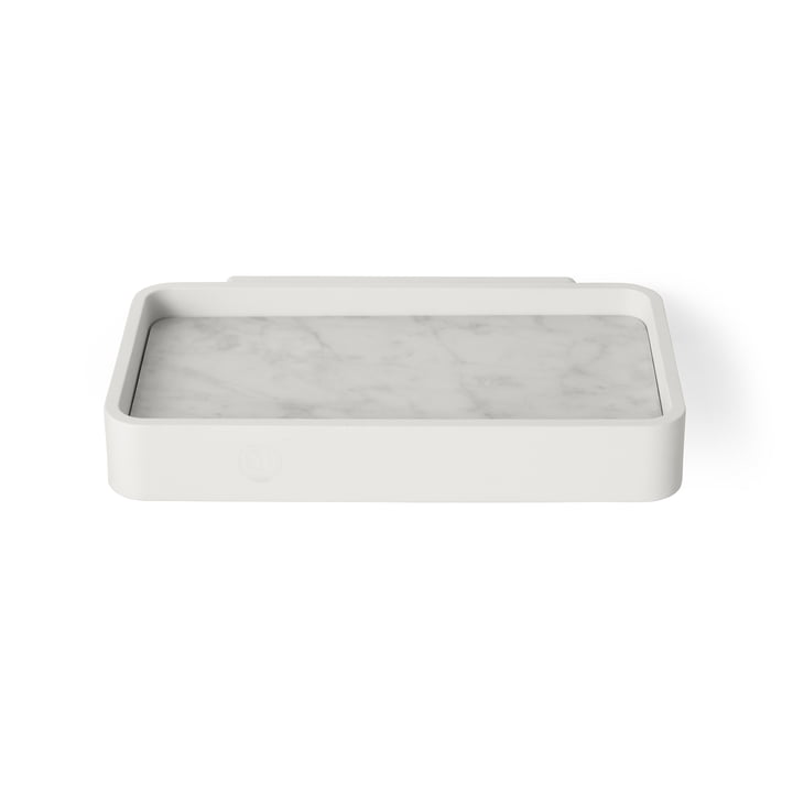 Bath Shower tray from Audo in marble / white
