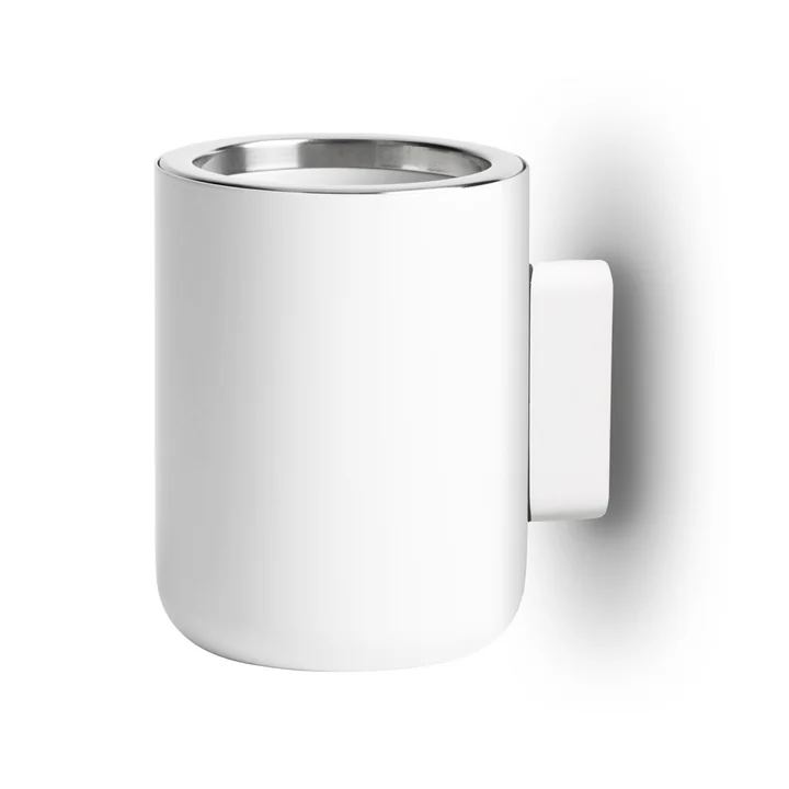 Bath toothbrush holder wall mounted from Audo in white