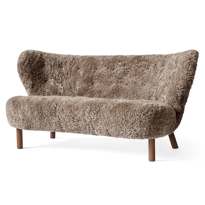 Little Petra VB2 Sofa from & tradition in walnut / sheepskin Sahara