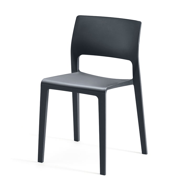 Juno chair 3600, anthracite by Arper
