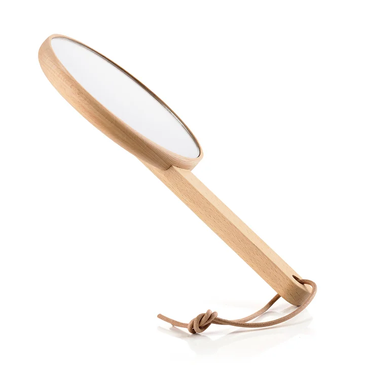 Inu Cosmetic mirror 27 x 14 cm from Zone Denmark in beech