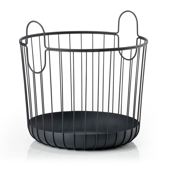 Inu Storage basket Ø 40.6 x H 41.1 cm from Zone Denmark in black