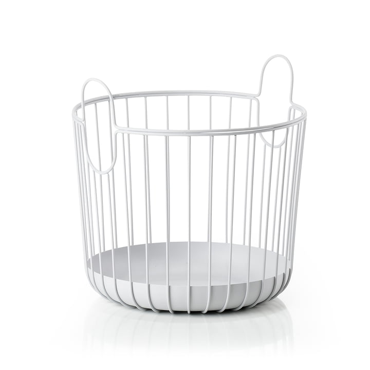 Inu Storage basket Ø 30 x H 30,5 cm from Zone Denmark in soft grey