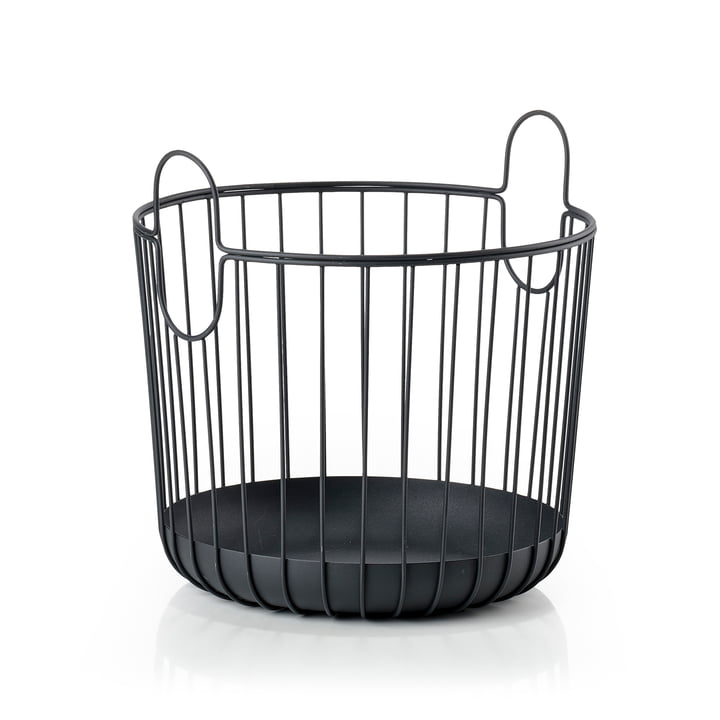 Inu Storage basket Ø 30 x H 30,5 cm from Zone Denmark in black