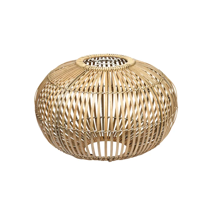 Broste Copenhagen - Zep Bamboo lampshade, Ø 38 x H 26 cm, natural