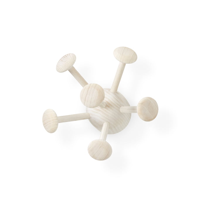 Wall Bug Wall hook from Nofred in ash matt lacquered