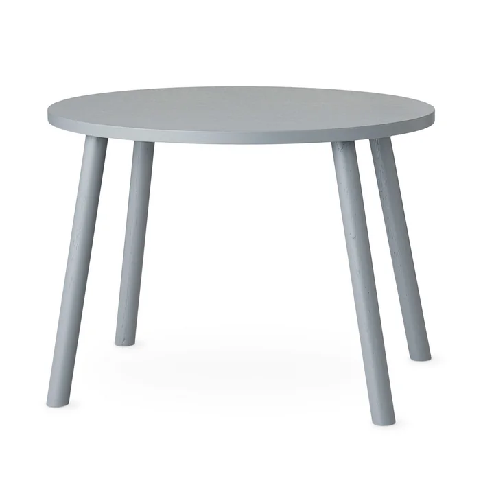 Mouse Children's table oval 64 x 46 cm from Nofred in grey