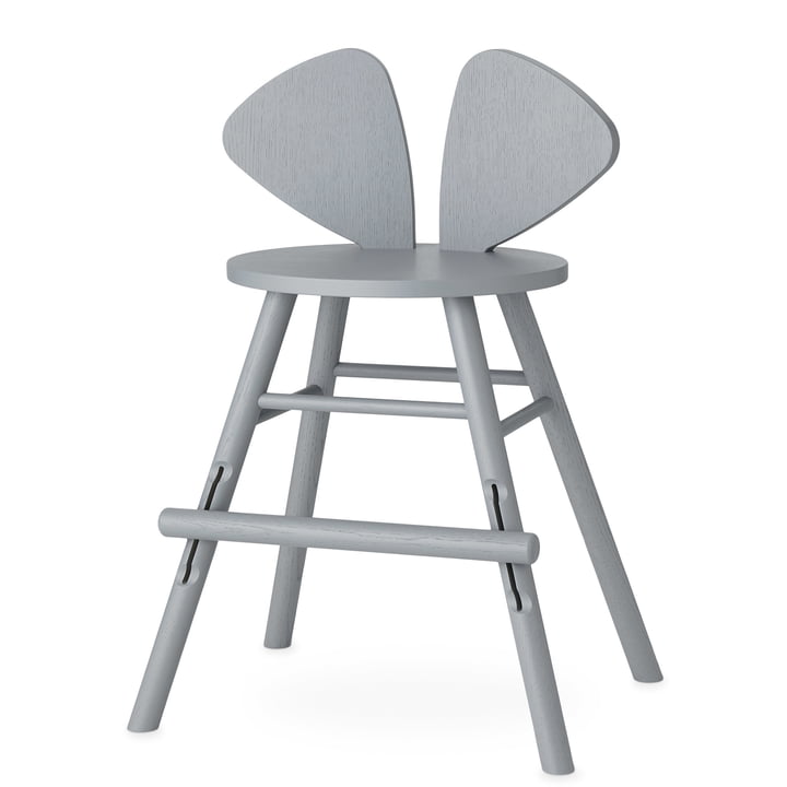 Mouse Junior chair from Nofred in gray