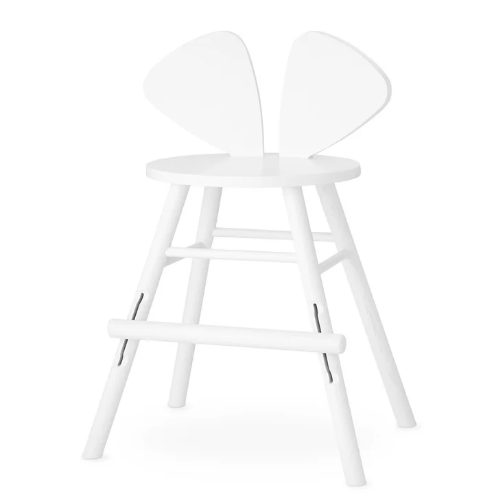 Mouse Junior chair from Nofred in white