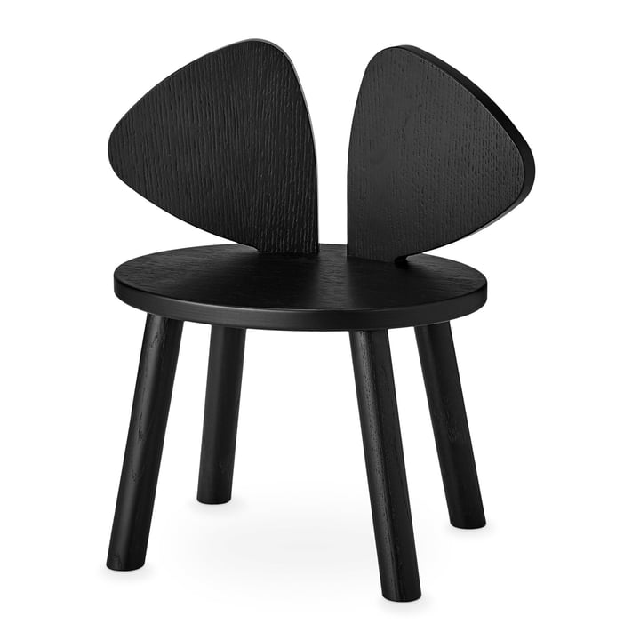 Mouse Kids chair from Nofred in black