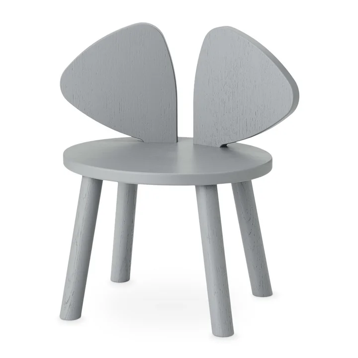 Mouse Kids chair from Nofred in gray