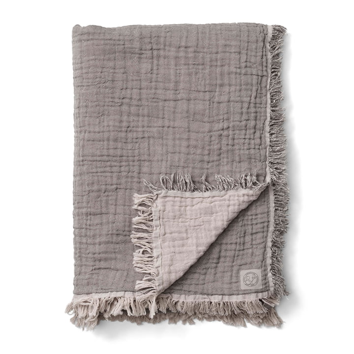 Collect SC32 Woolen blanket 140 x 210 cm from & tradition in cloud / slate grey