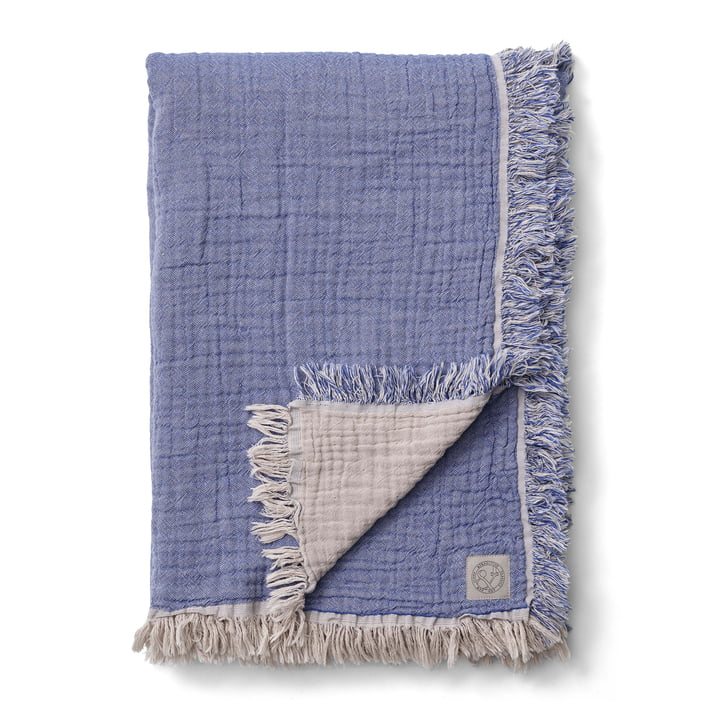 Collect SC32 Blanket 140 x 210 cm from & Tradition in cloud / blue