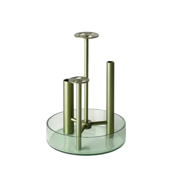 Ikeru Vase High from Fritz Hansen in Forest green