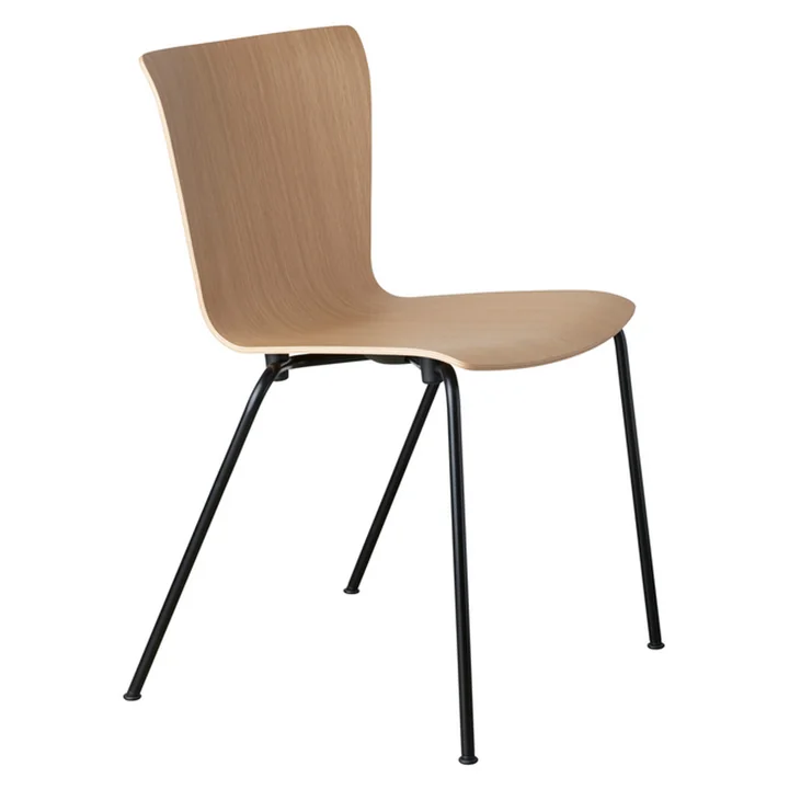 Vico Duo chair by Fritz Hansen in oak / black