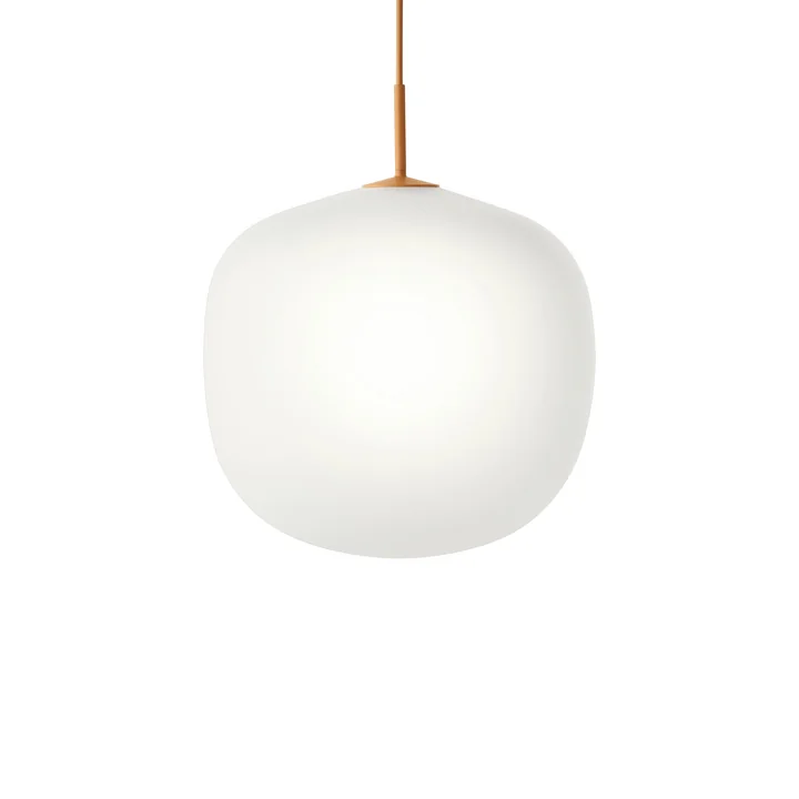 Rime Pendant lamp Ø 45 cm, opal / orange from Muuto