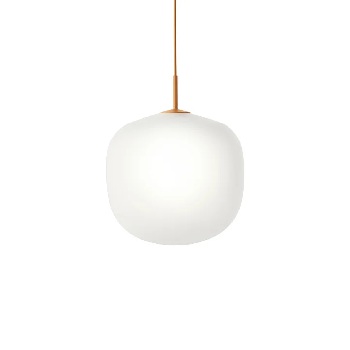 Rime Pendant lamp Ø 37 cm, opal / orange from Muuto