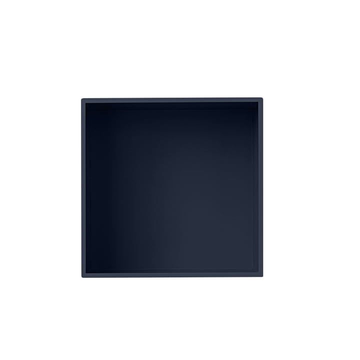 Mini Stacked Shelf module 2. 0, medium / midnight blue from Muuto