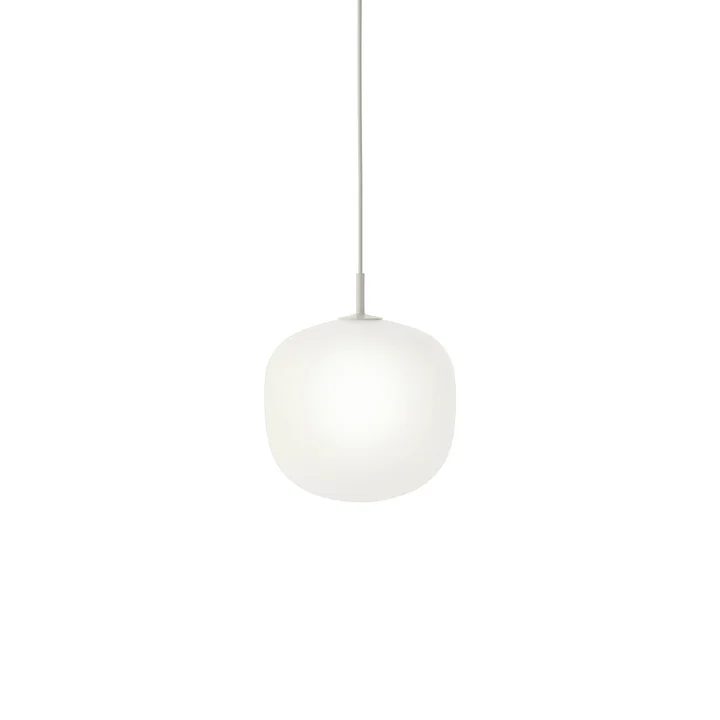 Rime Pendant lamp Ø 25 cm, opal / gray from Muuto