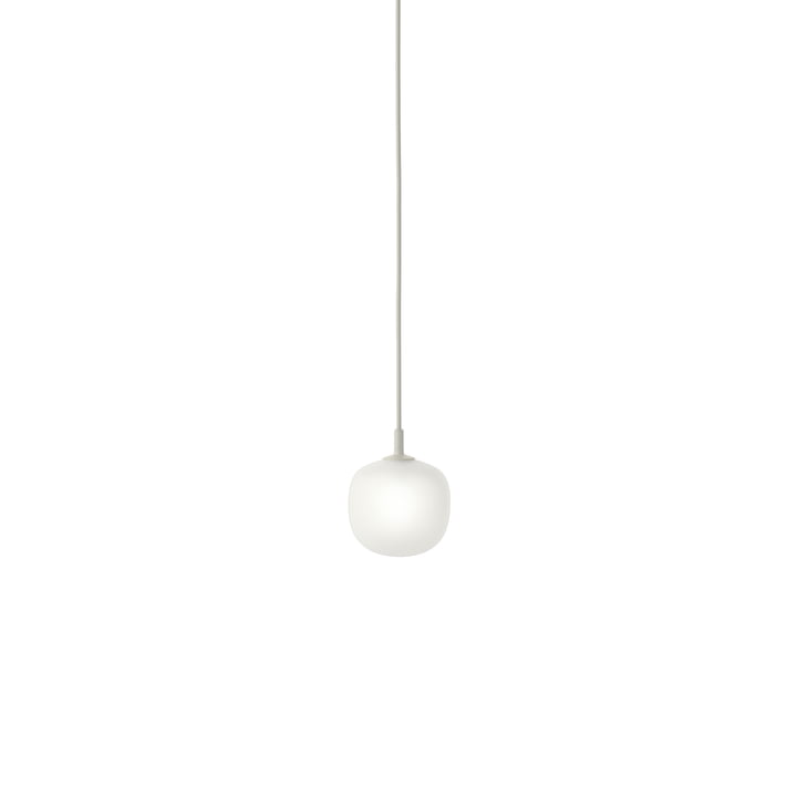 Rime Pendant lamp Ø 12 cm, opal / grey from Muuto
