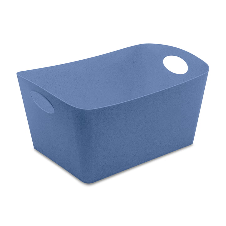 Boxxx L Storage box from Koziol in organic blue