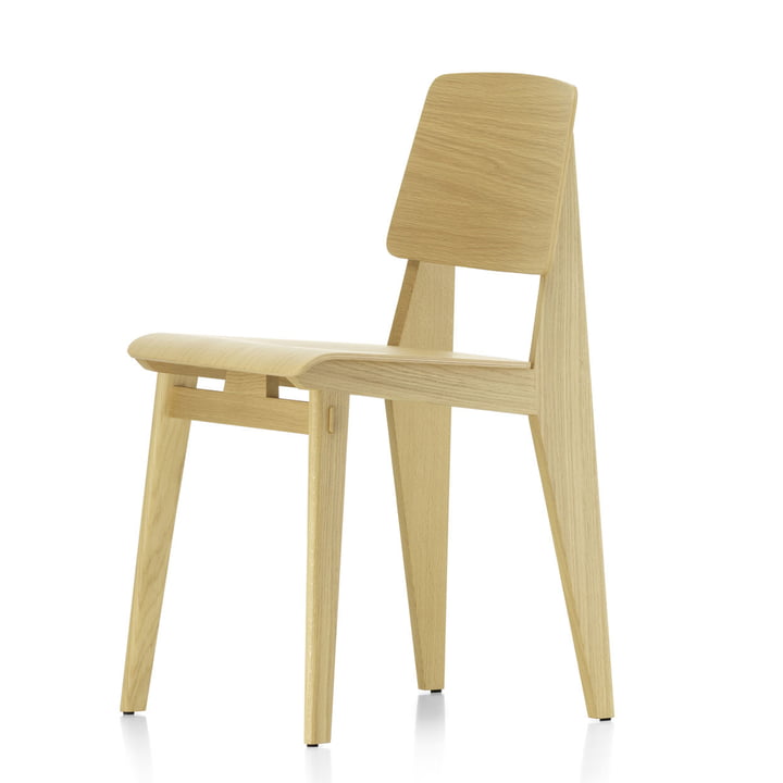 Chaise Tout Bois Chair from Vitra in natural oak