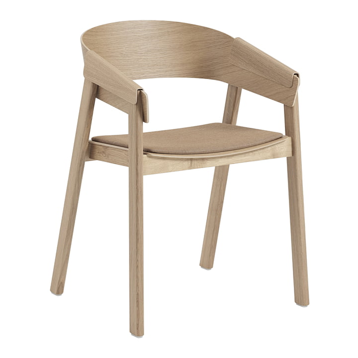 Cover Armchair from Muuto in oak / Remix 252