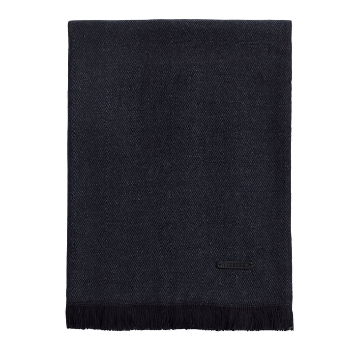 Twill Weave Blanket 130 x 180 cm by Andersen Furniture in blue