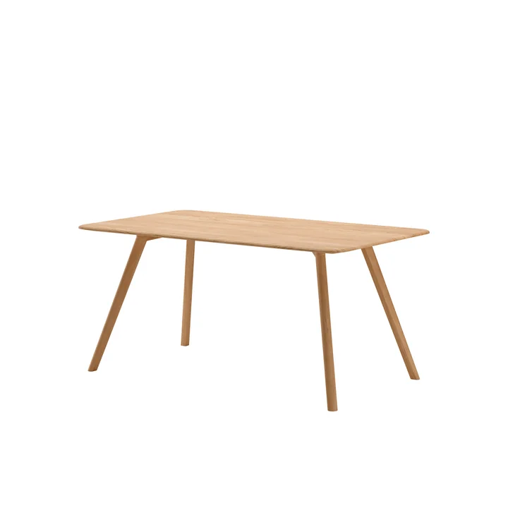 Meyer Table Medium 160 x 92 cm from OUT Objekte unserer Tage in oak waxed