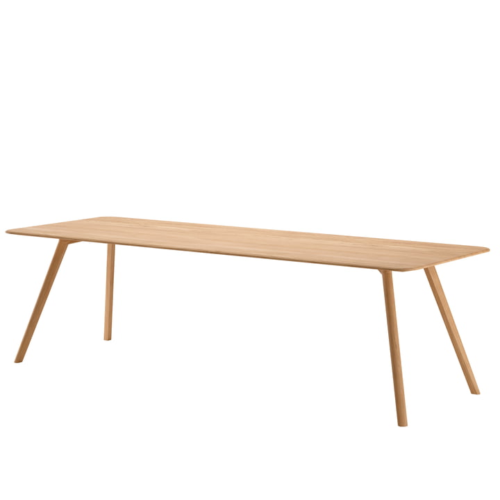 Meyer Table XXLarge 260 x 92 cm from OUT Objekte unserer Tage in oak waxed