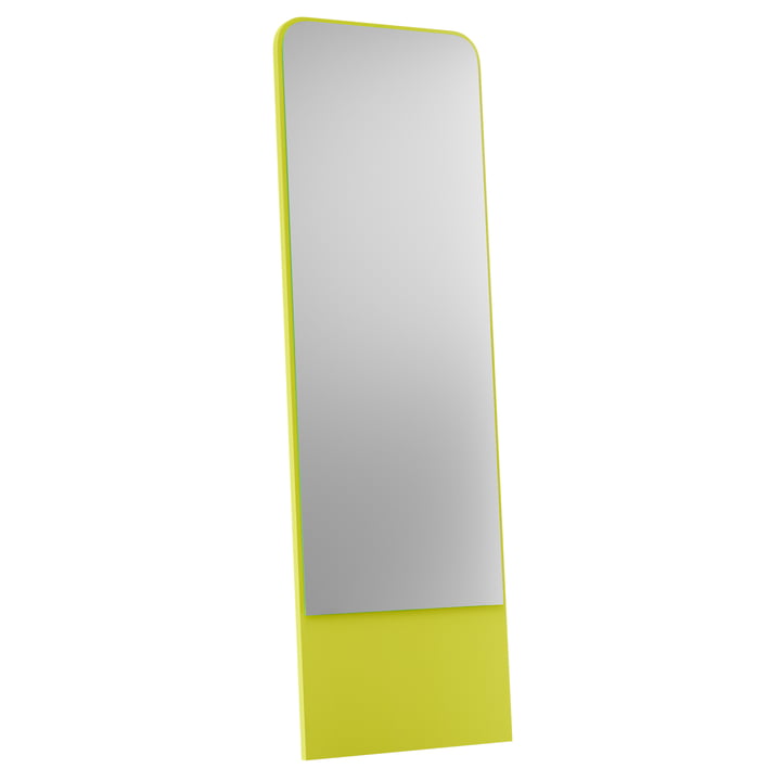 Friedrich Mirror 60 x 185 cm from OUT Objekte unserer Tage in sulfur yellow