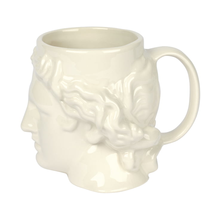 Apollo Mug with handle, white from Doiy