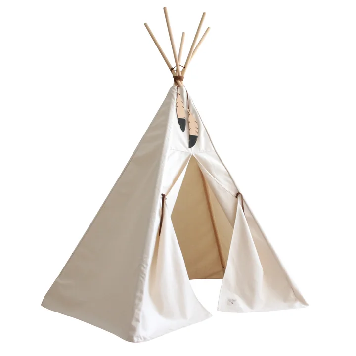 Nevada teepee tent, natural from Nobodinoz