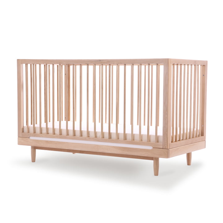 Pure baby bed, 70 x 140 cm, oak by Nobodinoz