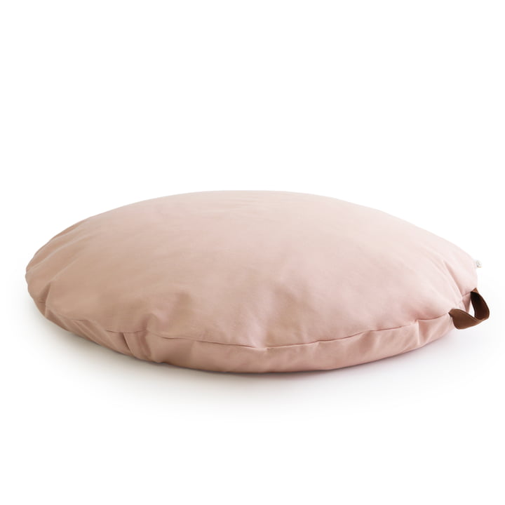 Sahara floor cushion Ø 90 cm, bloom pink by Nobodinoz