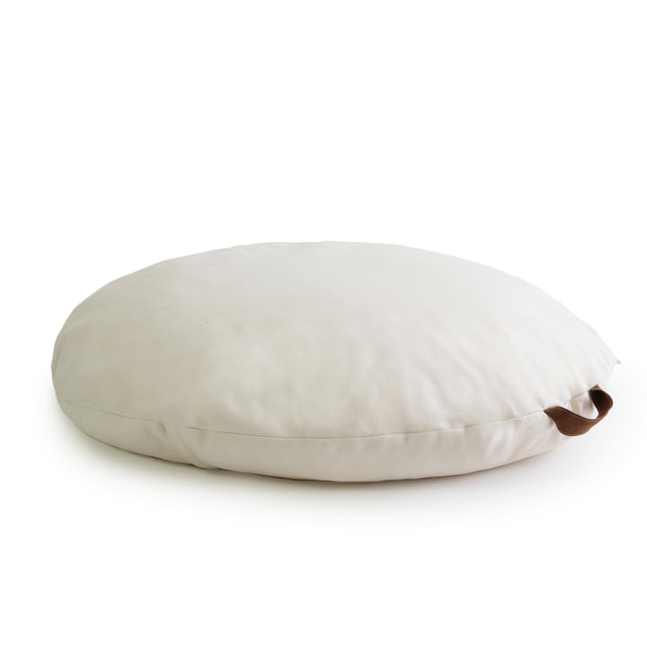 Sahara floor cushion Ø 90 cm, natural by Nobodinoz