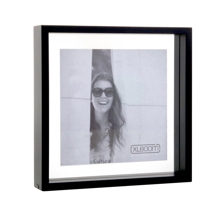 Square Floating Box picture frame 25 x 25 cm, coffee bean by XLBoom