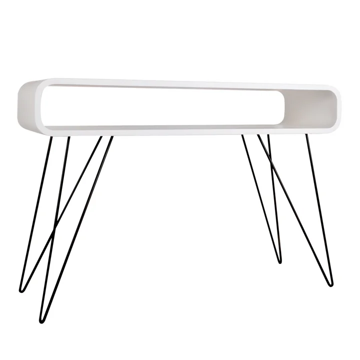 Metro Sofa Table , white / black from XLBoom