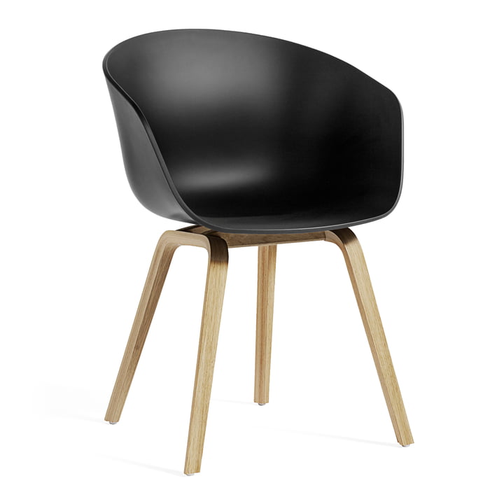 About A Chair AAC 22 ECO from Hay in oak / black