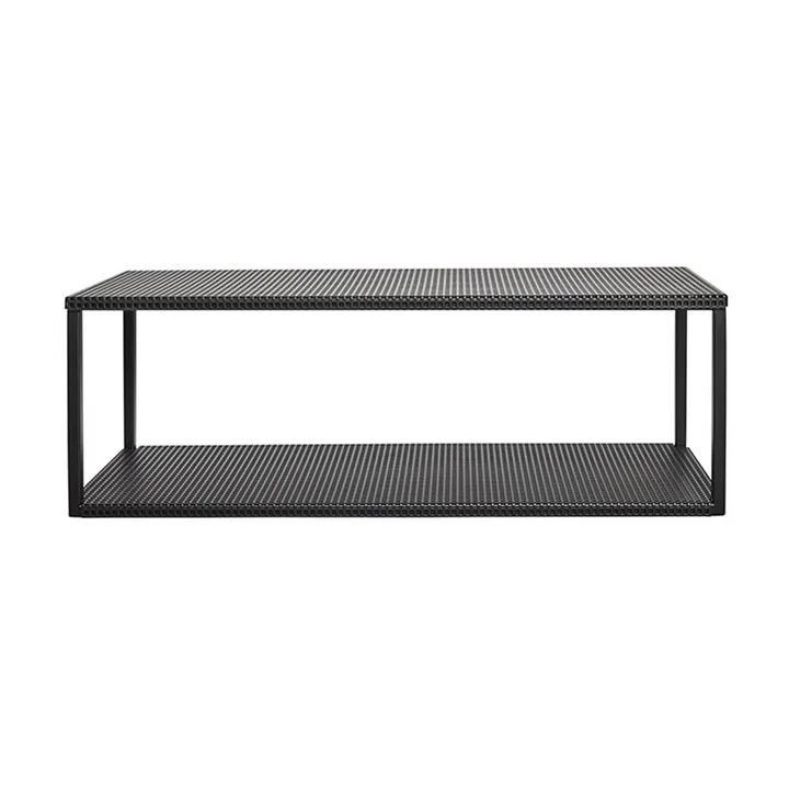Grid wall shelf by Kristina Dam Studio in black
