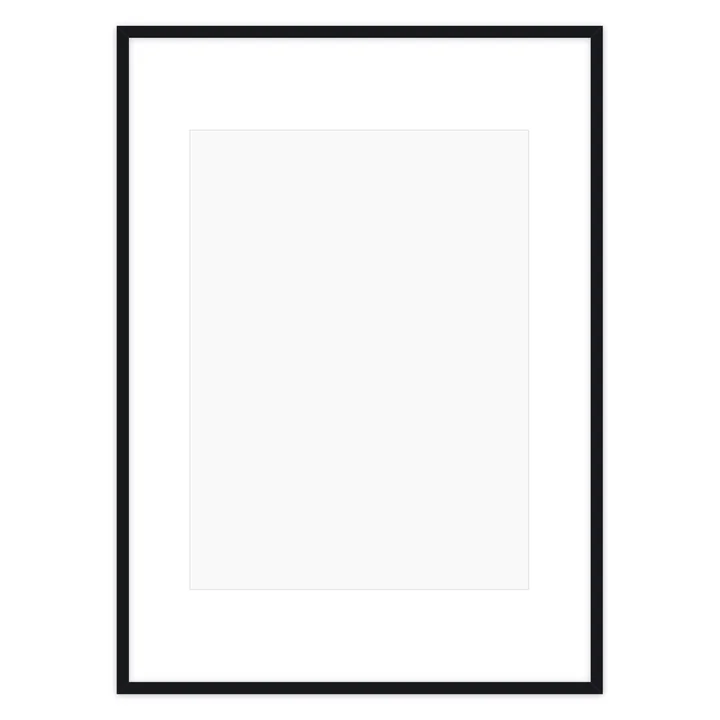 Poster frame 70 x 100 cm, black from Collection