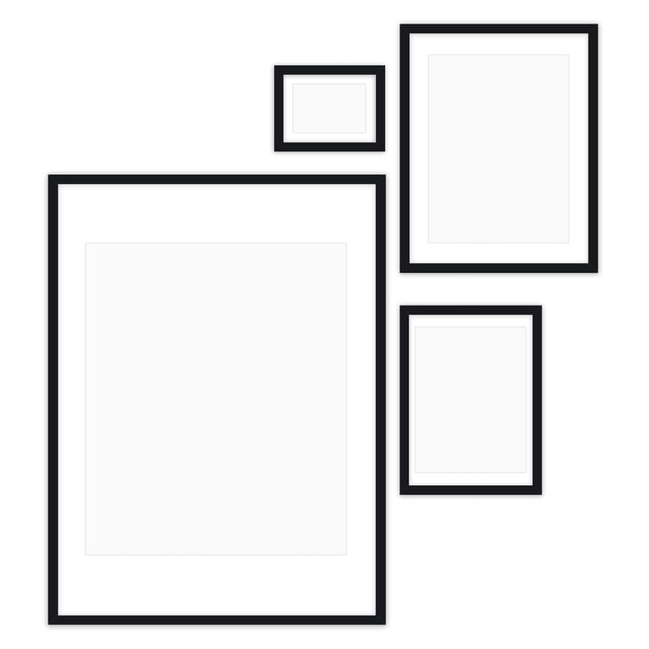 Gallery Wall picture frame set (4 Collection ), black from Collection
