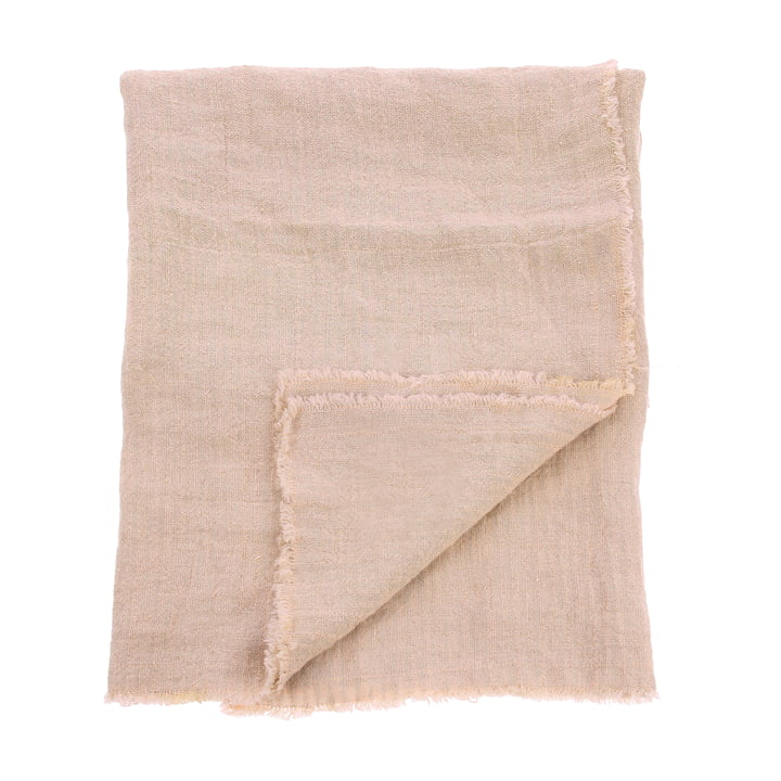 Linen tablecloth 140 x 220 cm by HKliving in salmon